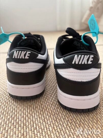 Nike Dunk low black white(Оригинал)