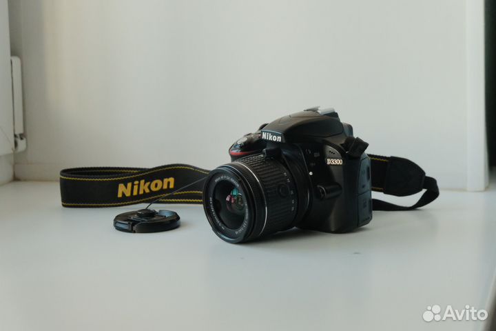 Nikon d3300 + полный комплект