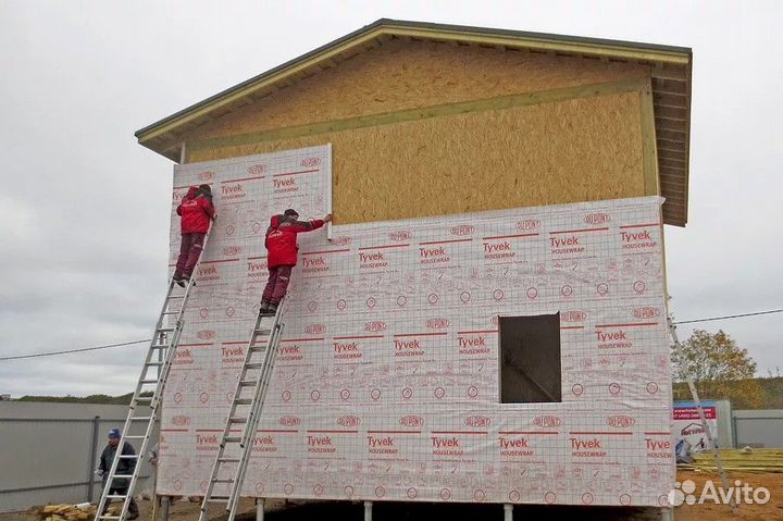 Мембрана гидроветроизоляция Tyvek Soft