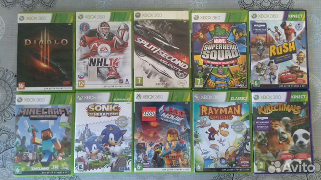 Игры на xbox 360