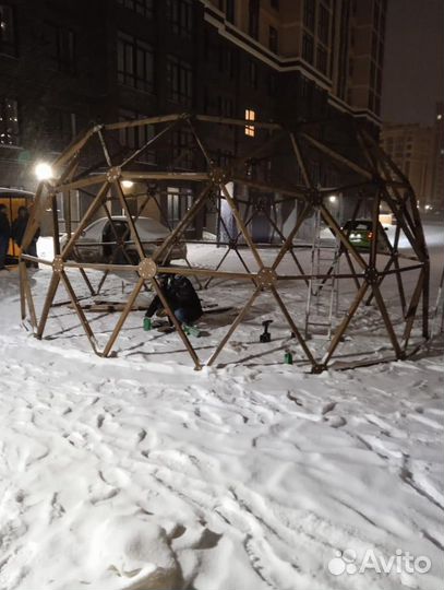 Геокупол для глэмпинга