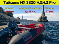 Лодка пвх Таймень nx 3800 нднд Pro красный/черный