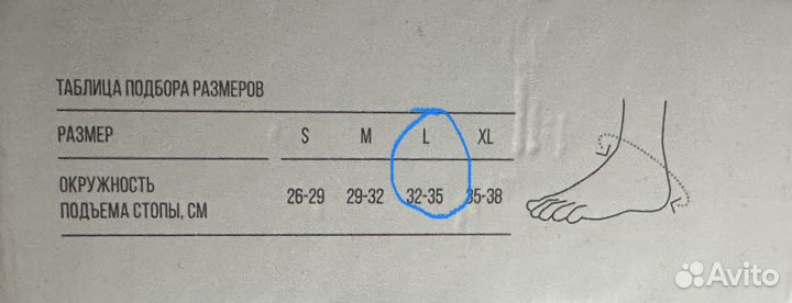 Ортез для голеностопа