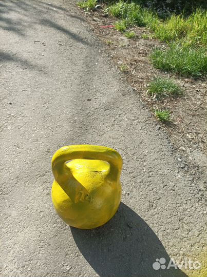 Гиря 24 кг СССР