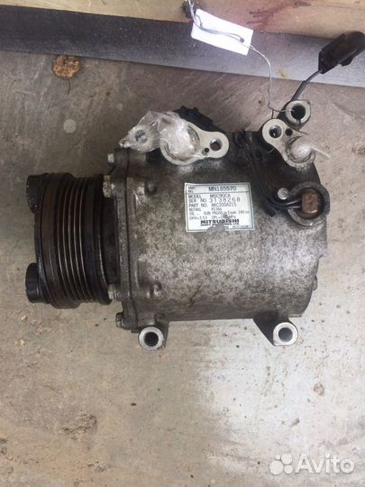 Компрессор кондиционера Mitsubishi Lancer 9 1.6