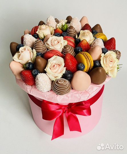 Букеты из клубники