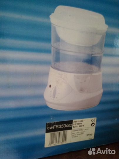 Пароварка Kenwood FS-350, с функцией свч