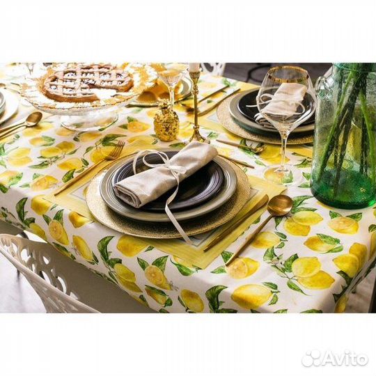 Скатерть из ткани дак с пропиткой