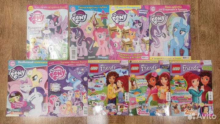 Подборка детских журналов и комиксов