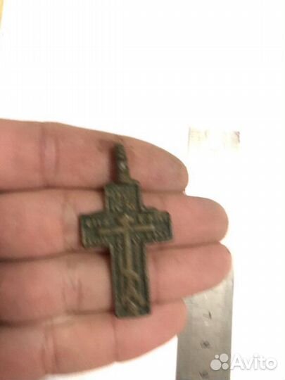 Крест медный