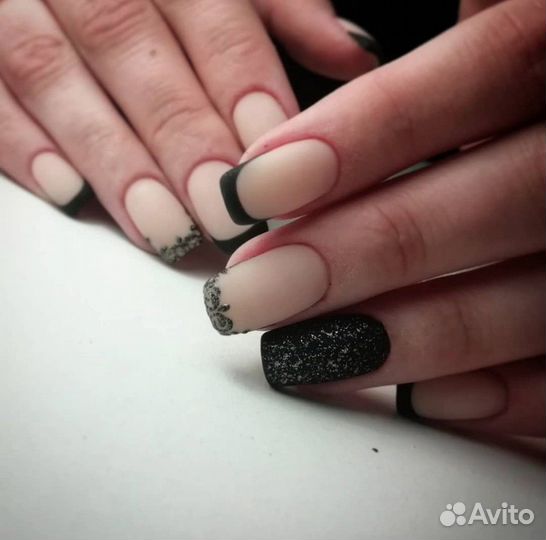 Маникюр, Педикюр, наращивание ногтей, гель-лак(шел