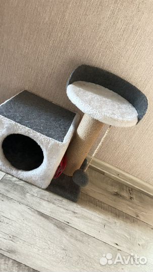 Когтеточка домик для кошки