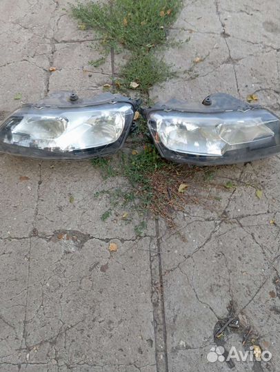 Фары на skoda rapid