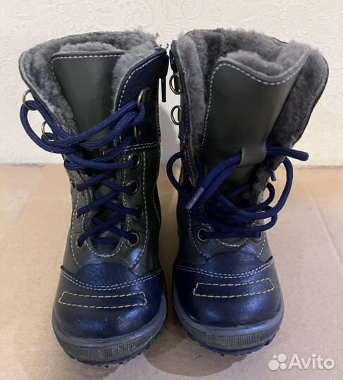 Ботинки зимние детские 23