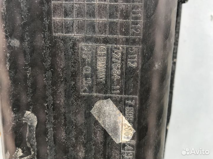 Карбоновый усилитель переднего бампера bmw e63