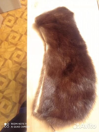 Воротник, мех-норка натуральная