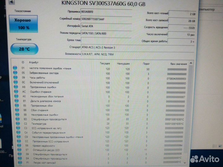 SSD диски Kingston, Adata, WD Green 2.5