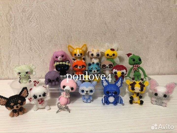 Амигуруми из бисера на заказ