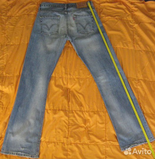 Levis 507, рамер 32, рост 34