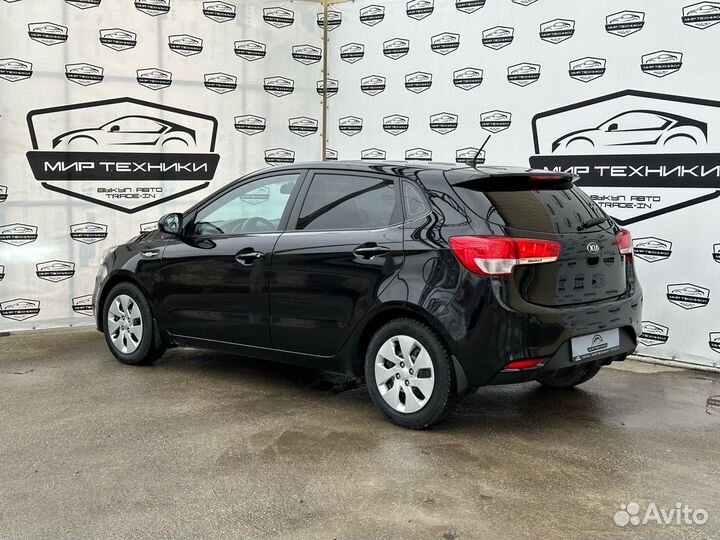 Kia Rio 1.6 МТ, 2015, 210 613 км