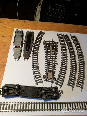 Рельсы и стрелка 12 мм. Игрушка - ж/д 