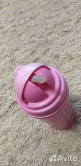 Поильник с трубочкой непроливайка