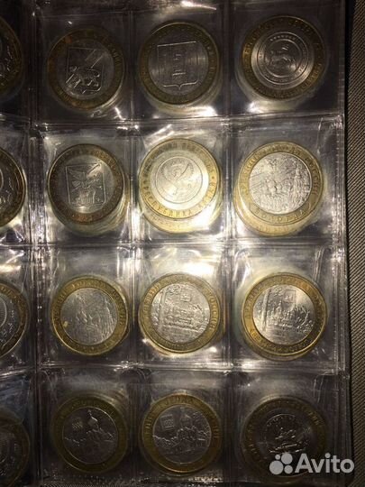 Набор биметаллических монет
