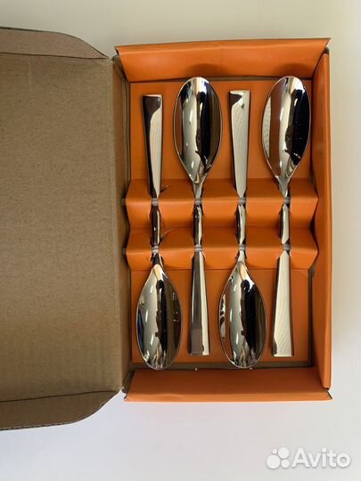 Набор чайных ложек и нож Tomas