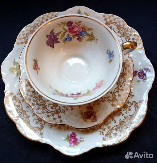 Чайное трио фарфор Winterling Германия