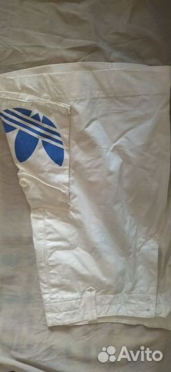 Шорты adidas мужские белые
