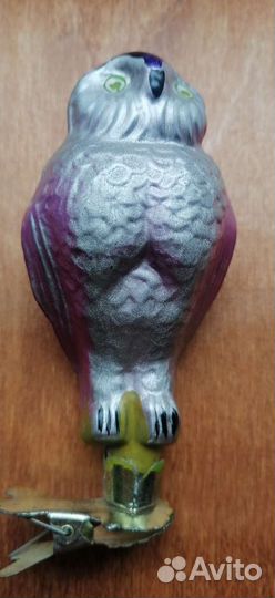 Елочные игрушки на прищепке СССР