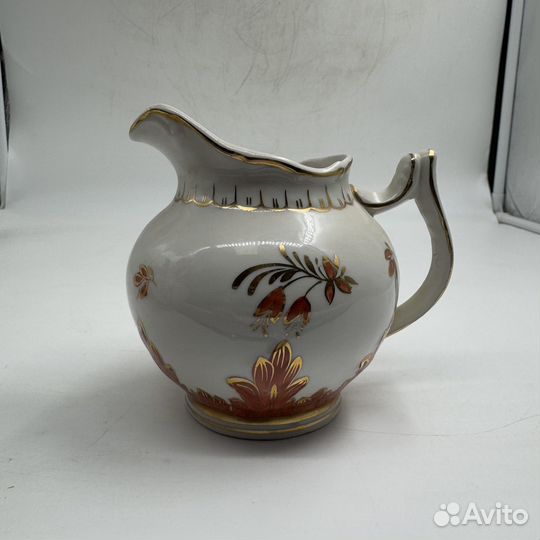 Фарфоровый чайный сервиз Вербилки Барбарис