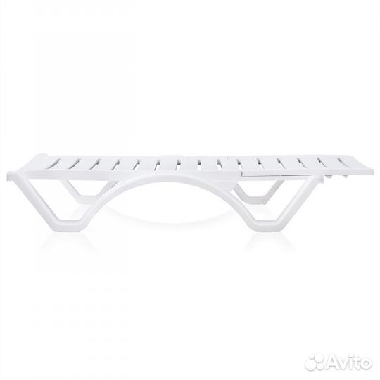 Шезлонг пластиковый пляжный Аква (артикул - 595)