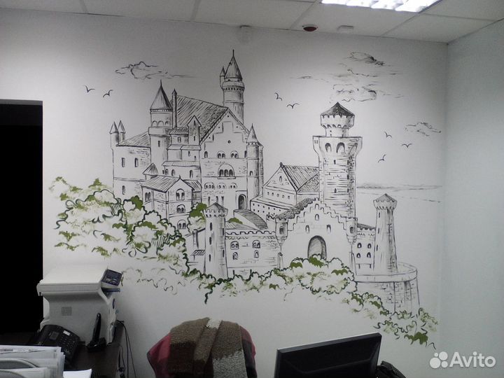 Роспись стен