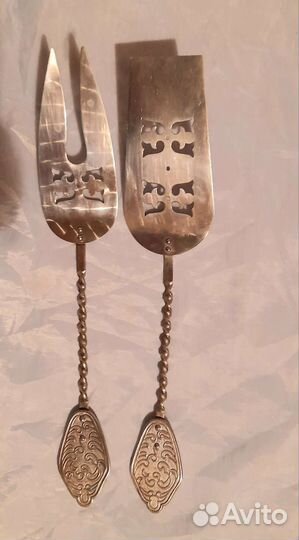 Столовые приборы мельхиор СССР