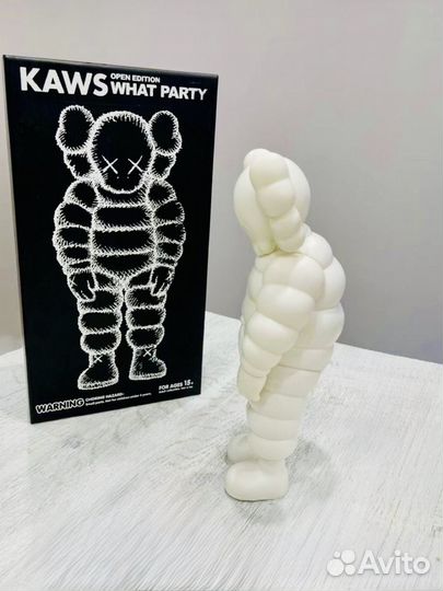 Фигурка kaws What Party 30 см Michelin, белый