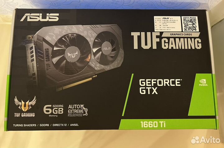 Видеокарты nvidia gtx 1660ti 1660s