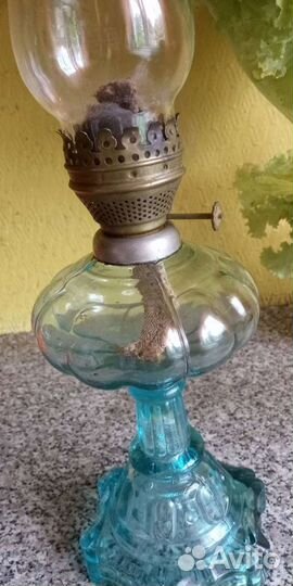 Винтаж история Лампа керосиновая до 1917год