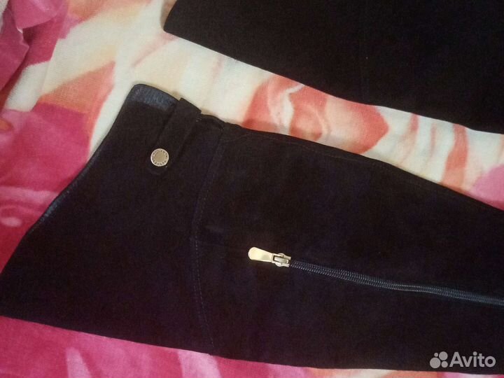 24.5см. Демисезон замша ботфорты Carnaby