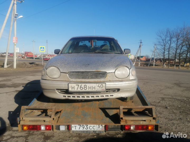 Toyota corolla e 110 запчасти разбор полностью