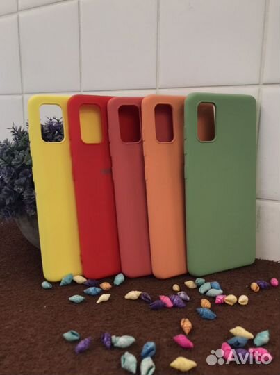 Чехол силиконовый Samsung A41