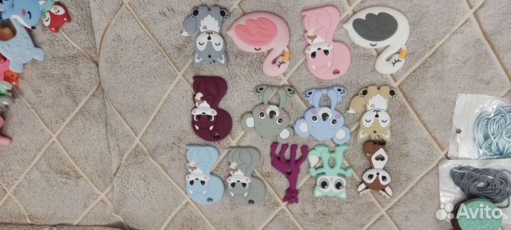 Силиконовая фурнитура для создания грызунков