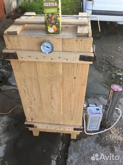 Коптилка горячего копчения