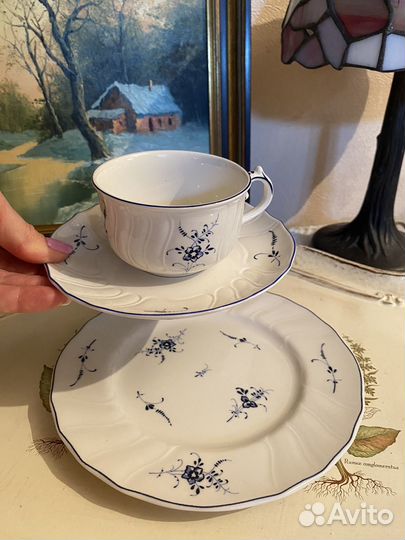 Предметы сервиза «Vieux Luxembourg». Германия