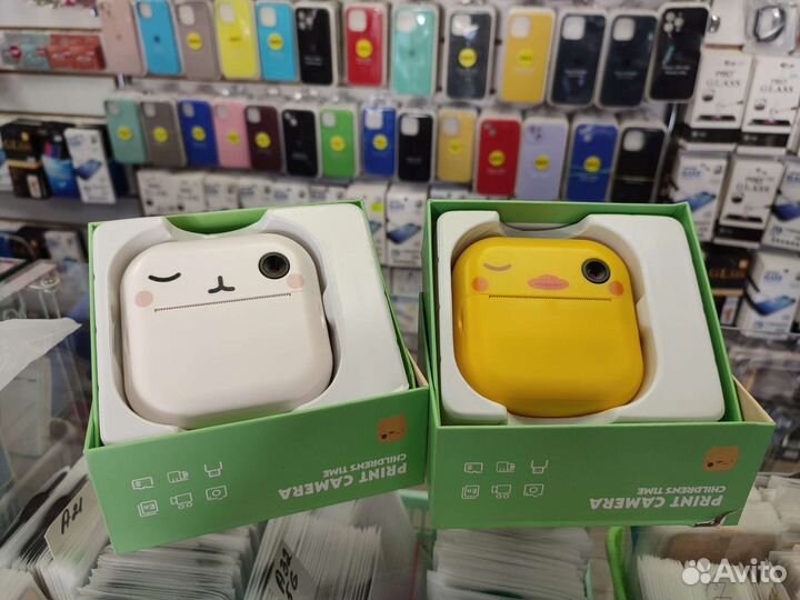 Детский фотоаппарат с моментальной печатью