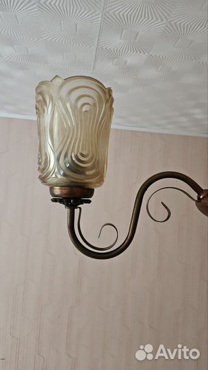 Люстра потолочная старинная