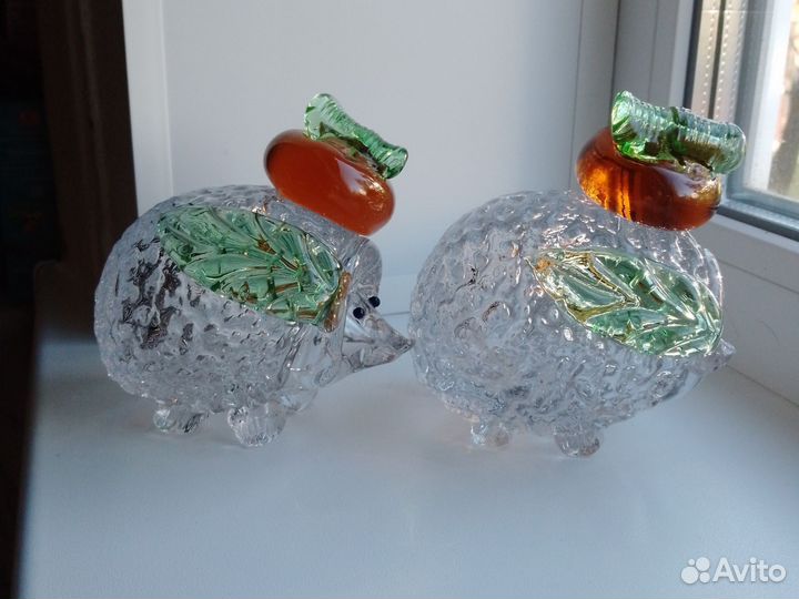 Ежики хрустальные