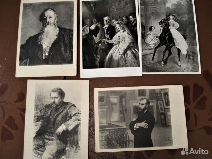 Открытки с репродукциями ч/б