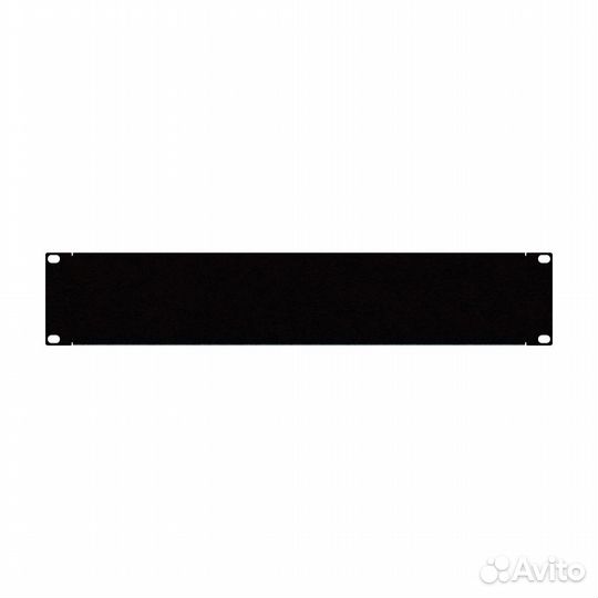 Рэковая панель 2U, глухая 19