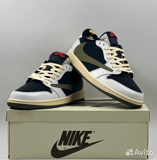 Кроссовки Nike Air Jordan 1 Low x Travis Scott